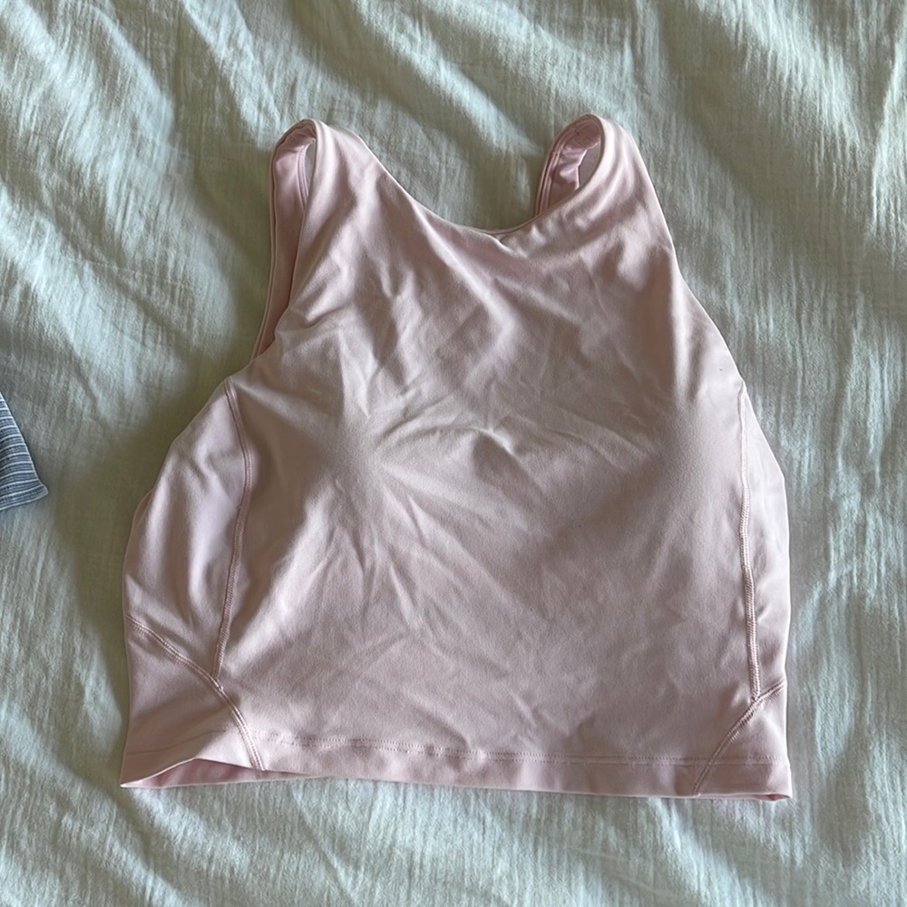 lululemon athletica Light Pink Tank Top